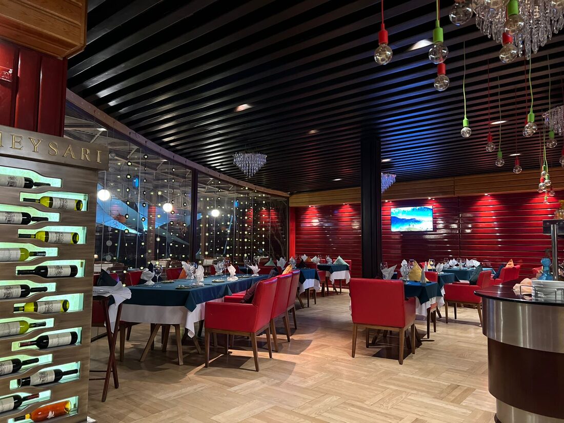 The Patio restaurant interior